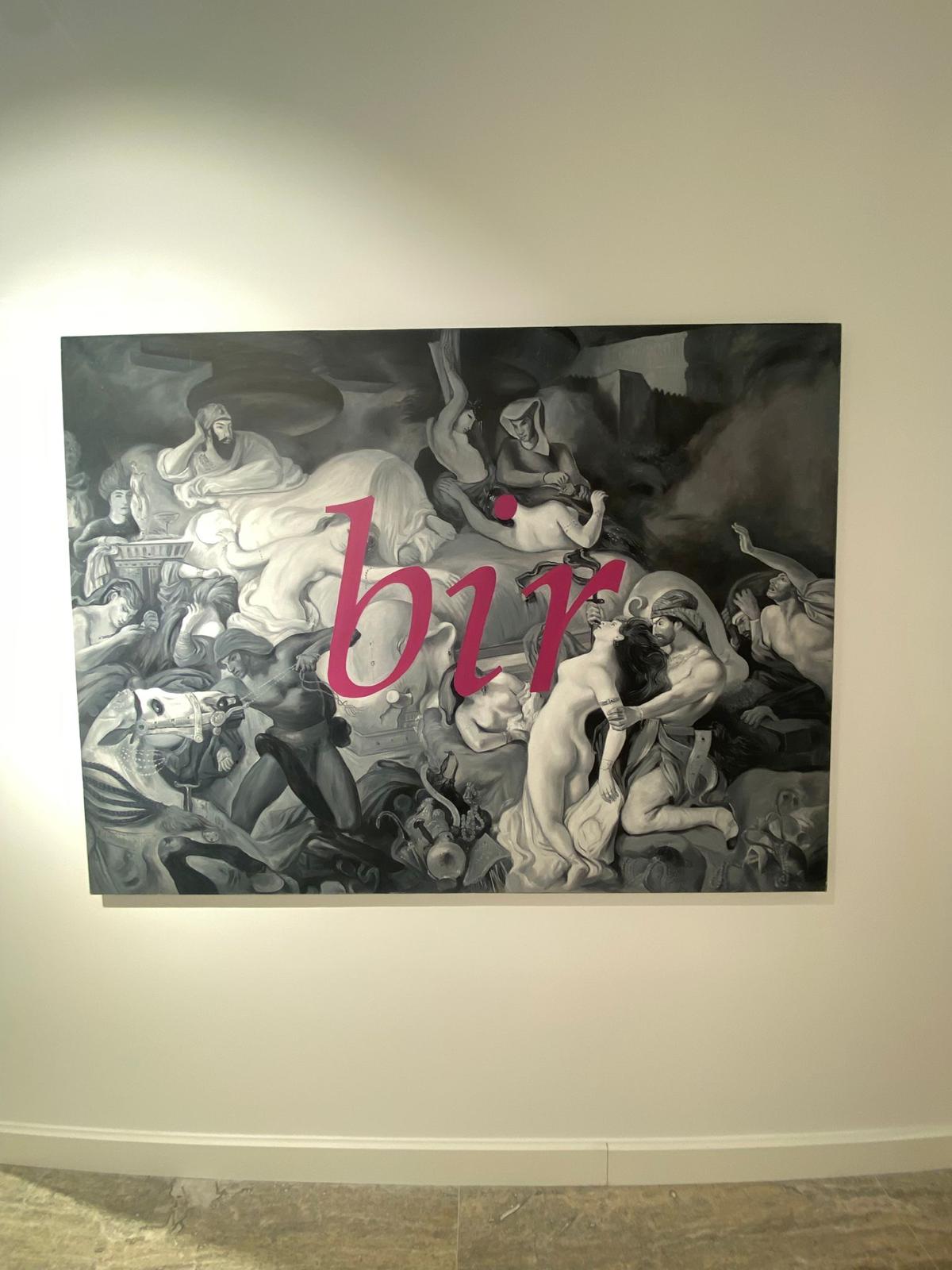 Bir, 2007. Tuval üzerine yağlı boya. 188 x 140 cm.