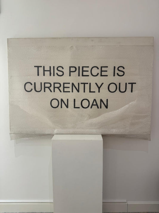 This Piece is Currently out on loan. 150 x 100 cm.