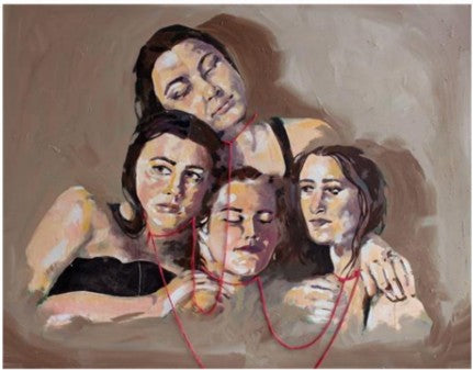 Birlik ve Teklik Üzerine 2 / On Unity and Oneness 2 , 2022 Tuval üzerine yağlıboya Oil on canvas 70 x 90 cm