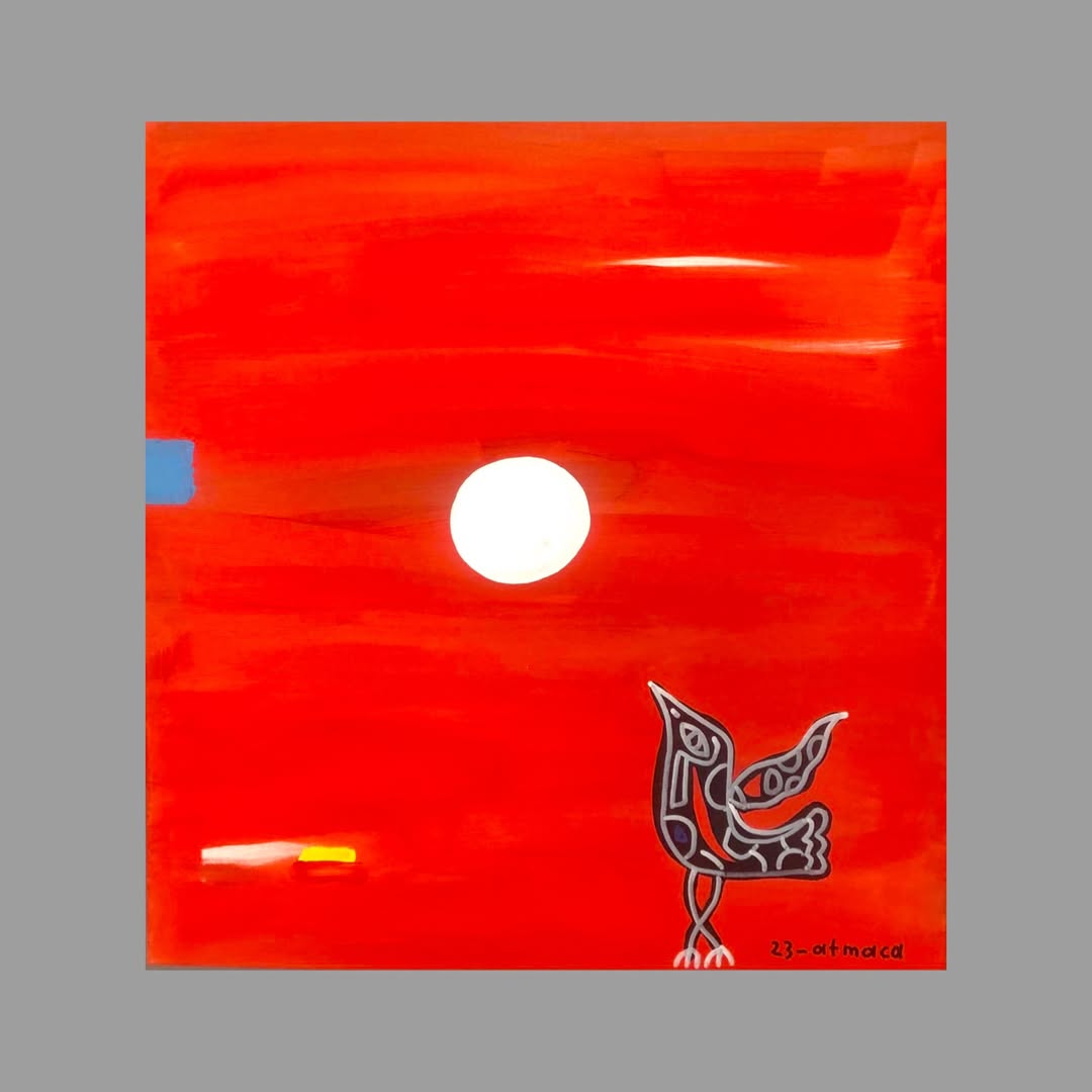 Ali Atmaca Tuval üzerine akrilik boya / Acrylic on canvas 65x70 cm