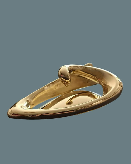 Ali Ghahari - “Duet Between Dimensions” 19 x 9 x 6cm - Bronz 2025