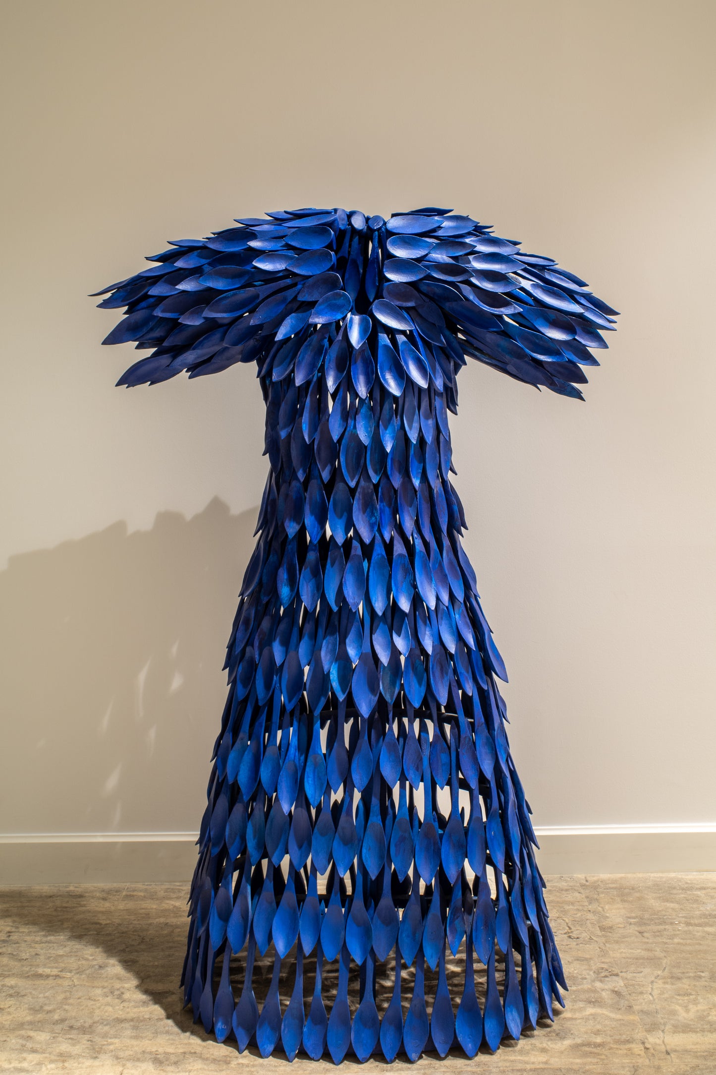 KAŞIK HAVASI   2009 166x130x40 cm   ahşap,boya