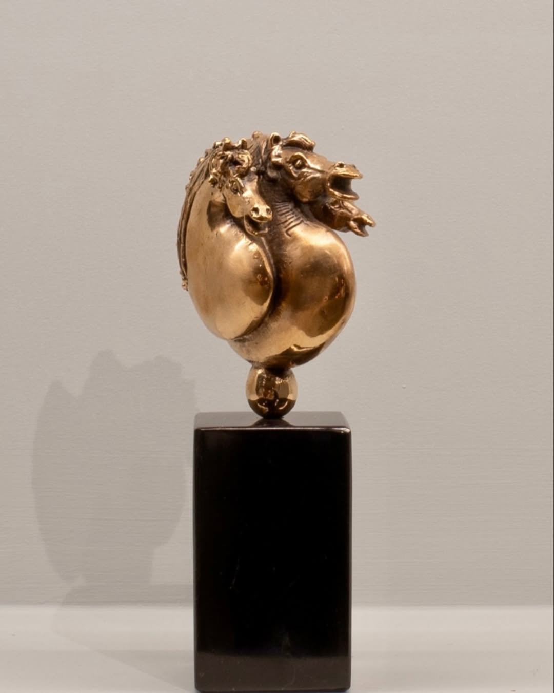 Süleyman Saim Tekcan - 6x20cm Bronz Döküm