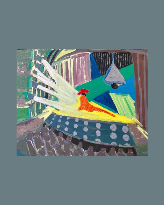 Suat Arıkan - The Turn Of The Screw 2 - 70 x 90 cm - Yağlı Boya- 2012