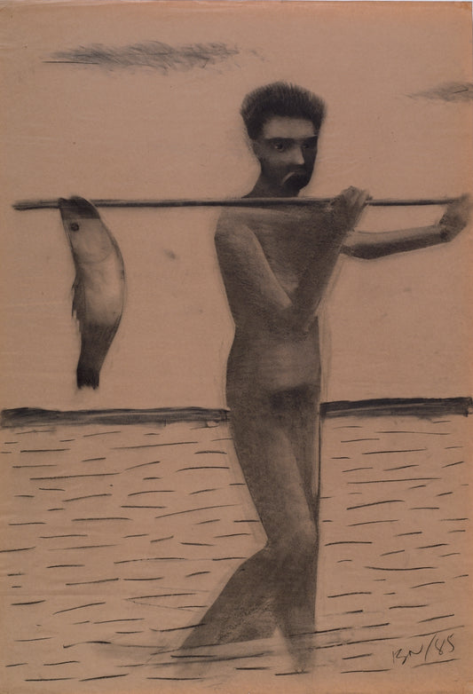 Gece Yüzleri (1985) Balıkçı-120x87cm