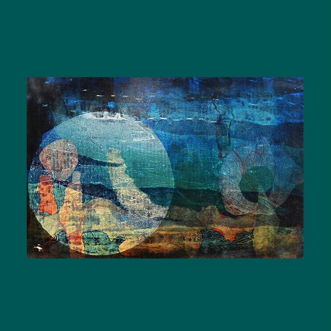 Faize Bostan Doğadan Hissettiklerim / 2018 / 85x115cm / Kolografi