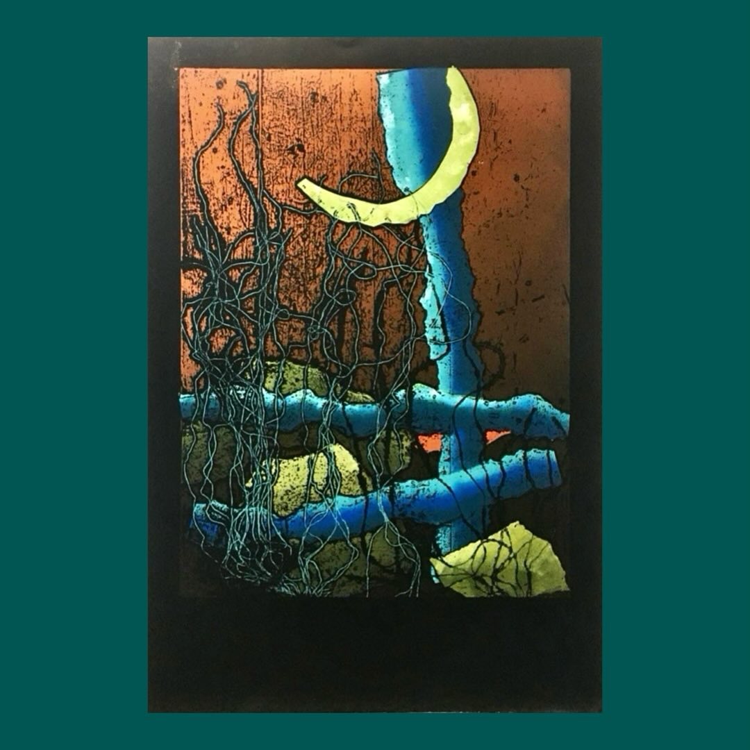 Faize Bostan İsimsiz / 2020 / 85x120cm / Kolografi