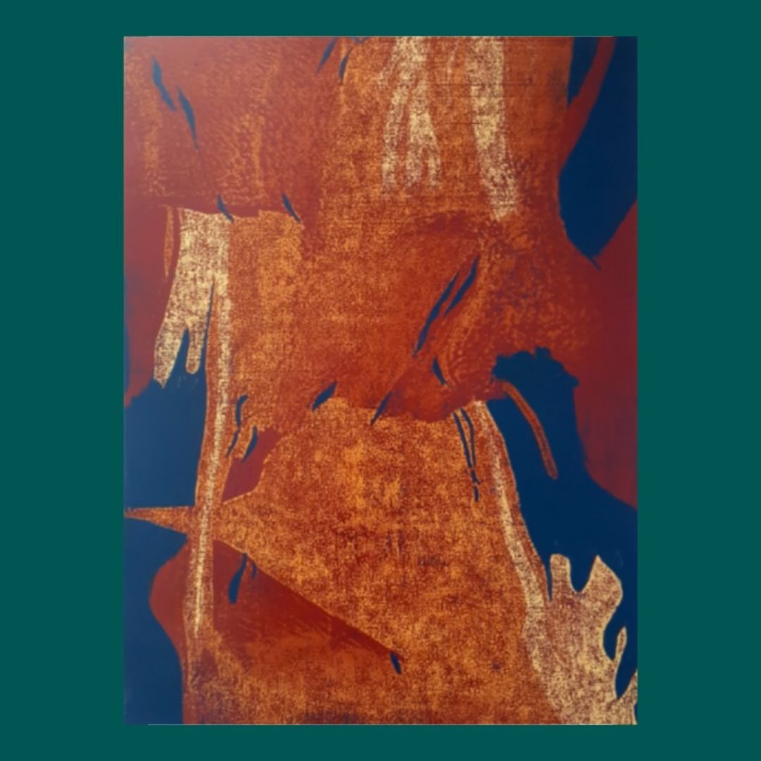 Mualla Gürle İsimsiz - 2023 58x74cm Ağaç Baskı