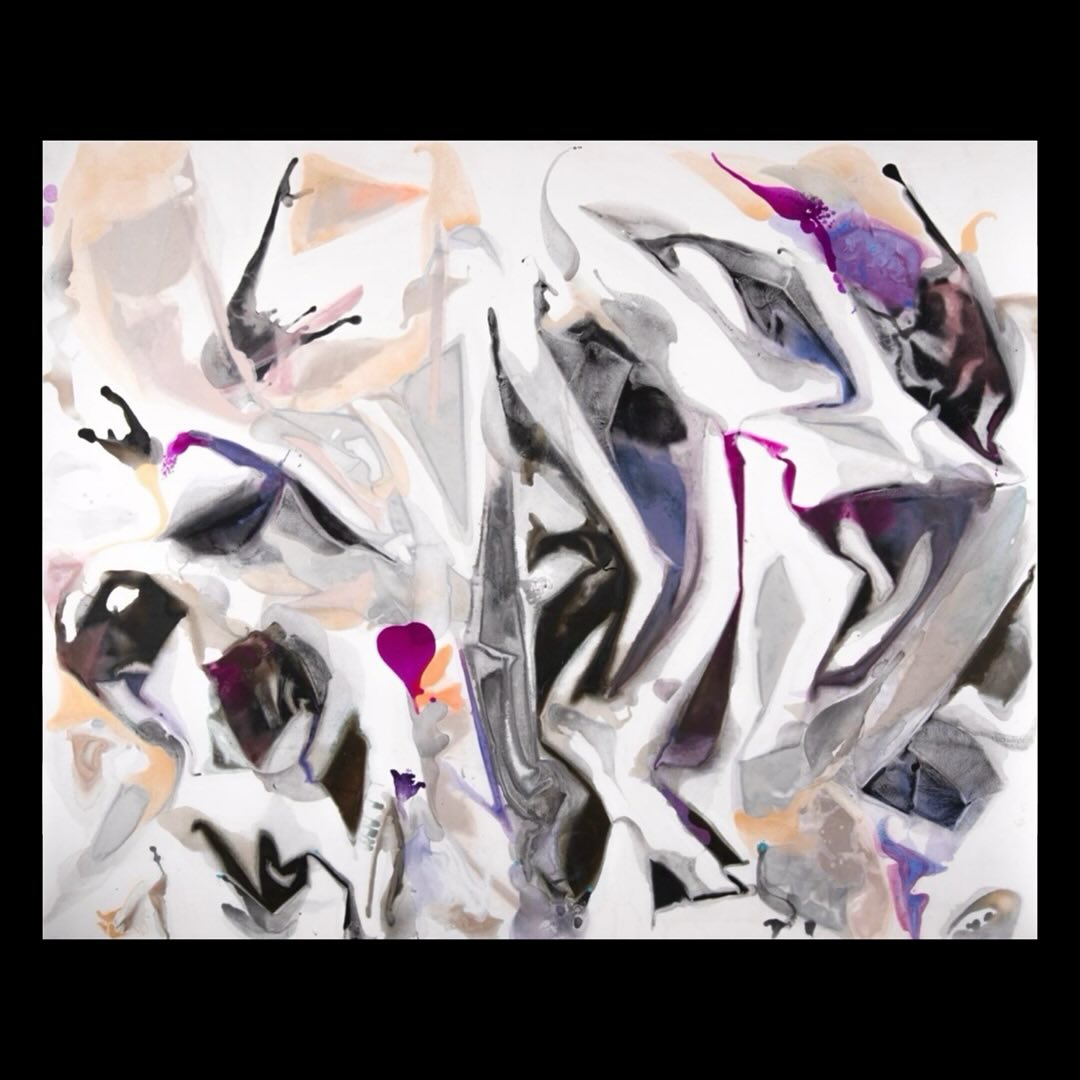Evrenin Kalbi - 200 x 245cm - Tuval Üzerine Akrilik
