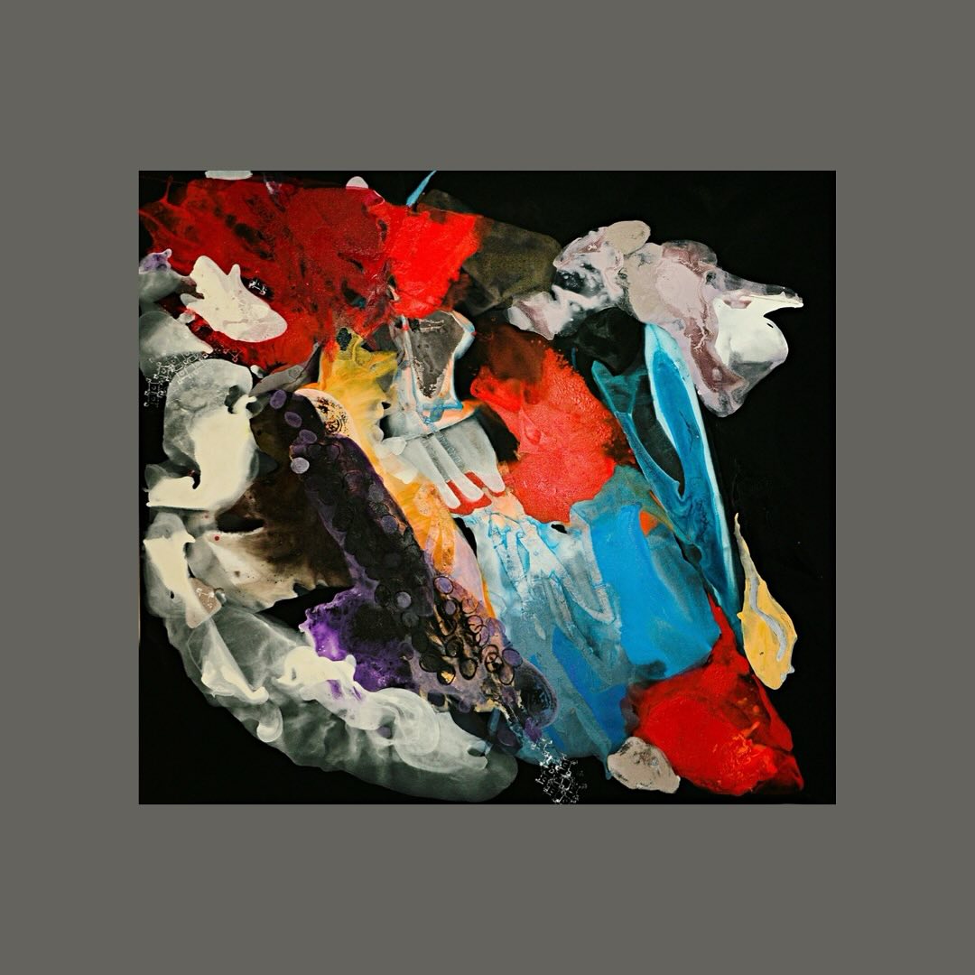 Evrenin Tınısı II 167x175cm Tuval Üzerine Akrilik