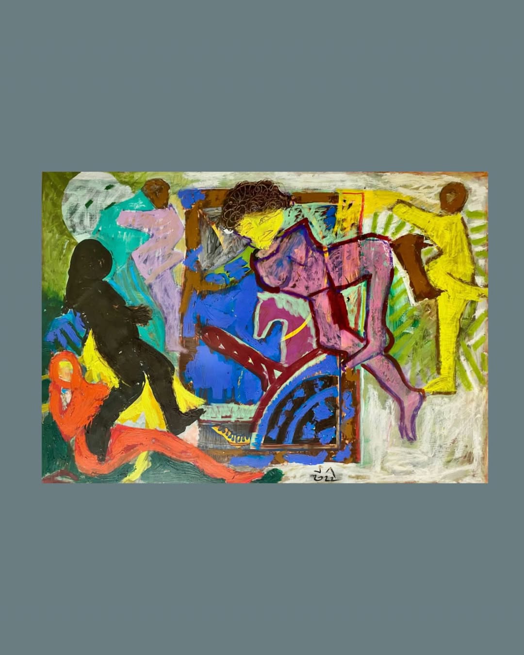 Suat Arıkan - İmgeler - 48 x 68cm -2022 - Yağlı Boya