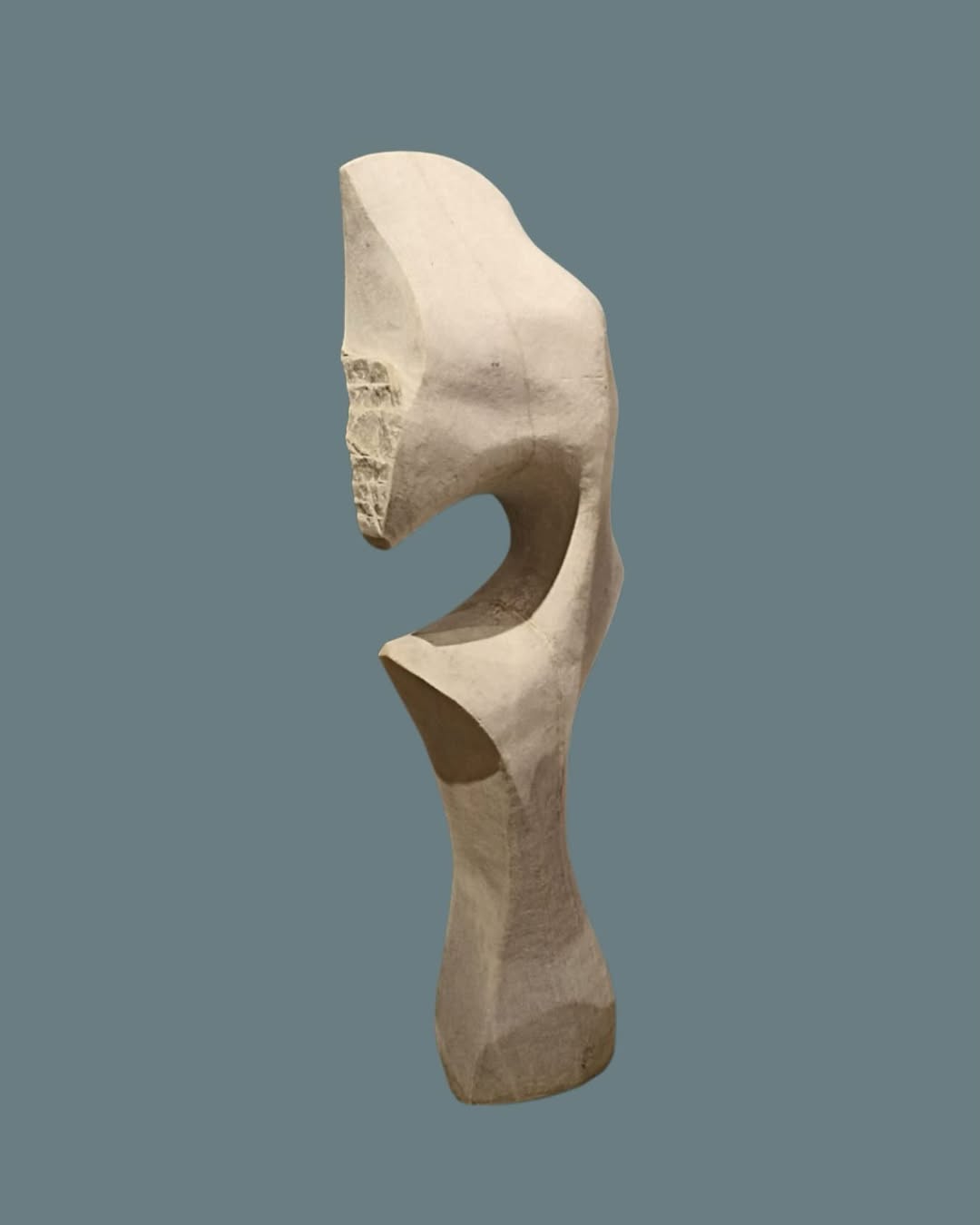 Ali Ghahari - “Portrait of the Past” 86 x 30x 13cm - Mermer 2020