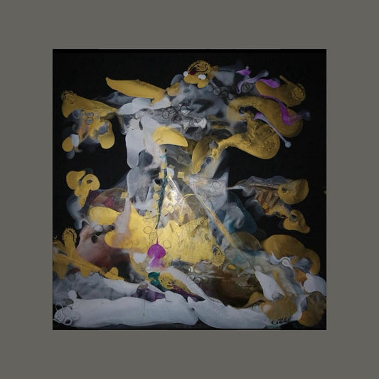 Yüreğim Gökyüzü - Spenta Mainyu 170 x 170cm Tuval üzerine akrilik